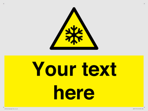 Custom Snowflake Sign